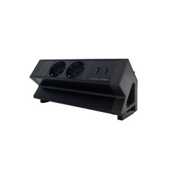 Розетка настольная 2EU + 2USB, кабель 2м, RocketSocket