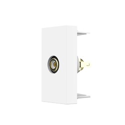 Розетка мультимедийная RCA видео Livolo, цвет белый (механизм) Розетка мультимедийная RCA видео Livolo, цвет белый (механизм)