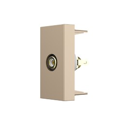 Розетка мультимедийная RCA видео Livolo, цвет золотой (механизм) Розетка мультимедийная RCA видео Livolo, цвет золотой (механизм)