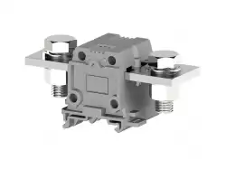 0.0.0.3.04310, Силовой клеммник на DIN-рейку 150 мм.кв., болт., (серый); AVK150 B