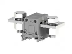 0.0.0.3.04320, Силовой клеммник на DIN-рейку 240 мм.кв., болт., (серый); AVK240 B