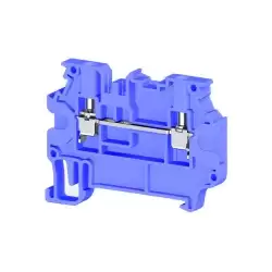 0.0.0.3.04401, Клеммник на DIN-рейку 2,5мм.кв., 2 ряда перем., (синий); AVK 2,5R