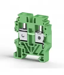 0.0.0.3.04432, Миниклеммник винтовой 4 мм.кв. (зеленый); MVK4
