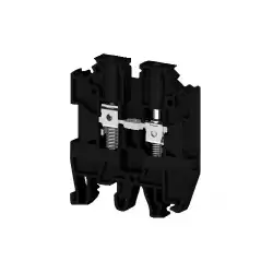0.0.0.3.04505, Клеммник на DIN-рейку с пружиной 4мм.кв. (черный); AVK-Y4