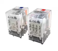 0.0.0.8.20017, KMY400524LT; Реле промежуточное; 4C, 5A, LED, Тест кнопка, 24B AC