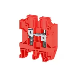 0.0.0.3.04514, Клеммник на DIN-рейку с пружиной 6мм.кв. (красный); AVK-Y6