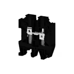 0.0.0.3.04515, Клеммник на DIN-рейку с пружиной 6мм.кв. (черный); AVK-Y6