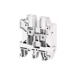 0.0.0.3.04516, Клеммник на DIN-рейку с пружиной 6мм.кв. (белый); AVK-Y6