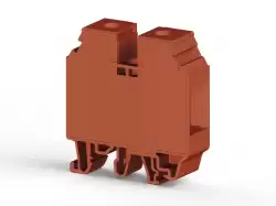 0.0.0.3.04584, Клеммник на DIN-рейку с крышкой 35мм.кв. (красный); AVK 35 RDS
