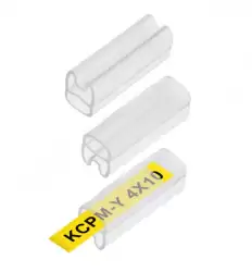 0.0.0.8.09250, KCKKS 10; Прозрачный держатель маркировки (для проводов) - 10мм - 6-10мм2