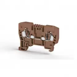 0.0.0.3.06238, Клеммник пружинный 4мм.кв. (коричневый); YBK4 