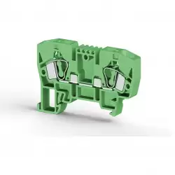 0.0.0.3.06242, Клеммник пружинный 6мм.кв. (зеленый); YBK6 