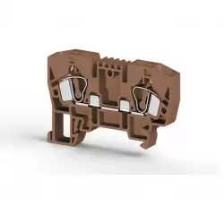 0.0.0.3.06248, Клеммник пружинный 6мм.кв. (коричневый); YBK6 