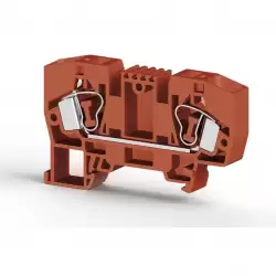 0.0.0.3.06254, Клеммник пружинный 10мм.кв. (красный); YBK10