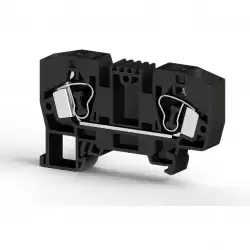 0.0.0.3.06255, Клеммник пружинный 10мм.кв. (черный); YBK10