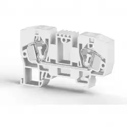 0.0.0.3.06256, Клеммник пружинный 10мм.кв. (белый); YBK10