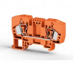 0.0.0.3.06257, Клеммник пружинный 10мм.кв. (оранжевый); YBK10