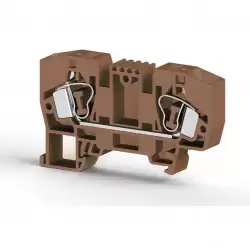 0.0.0.3.06258, Клеммник пружинный 10мм.кв. (коричневый); YBK10