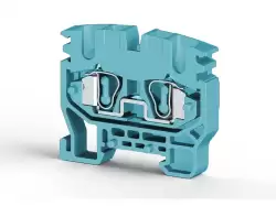 0.0.0.3.06421, Миниклеммник пружинный на DIN-рейку (MR15), 2,5 мм.кв. (синий); MYK2,5