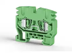 0.0.0.3.06422, Миниклеммник пружинный на DIN-рейку (MR15), 2,5 мм.кв. (зеленый); MYK2,5