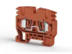 0.0.0.3.06424, Миниклеммник пружинный на DIN-рейку (MR15), 2,5 мм.кв. (красный); MYK2,5