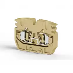 0.0.0.3.06430, Миниклеммник пружинный промежут., 2,5 мм.кв. (бежевый); MYPK2,5