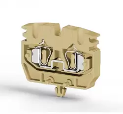 0.0.0.3.06440, Миниклеммник пружинный на монт.плату, 2,5 мм.кв. (бежевый); MYSK2,5