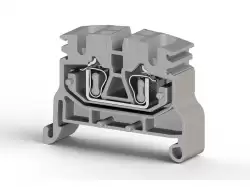 0.0.0.3.06499, Миниклеммник пружинный на монт.плату, 2,5 мм.кв. (серый); MYKR 2,5C 