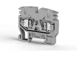 0.0.0.3.06509, Миниклеммник пружинный на монт.плату, 2,5 мм.кв. (серый); MYKR 2,5