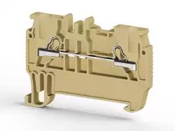 0.0.0.3.07010, Клеммник пружинный быстрозажимной (Push in), 1,5мм.кв. (бежевый); PYK 1,5M