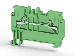 0.0.0.3.07012, Клеммник пружинный быстрозажимной (Push in), 1,5мм.кв. (зеленый); PYK 1,5M