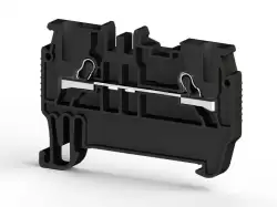 0.0.0.3.07015, Клеммник пружинный быстрозажимной (Push in), 1,5мм.кв. (черный); PYK 1,5M