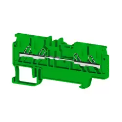 0.0.0.3.07022, Клеммник пруж.быстрозажимной (Push in), 4-х выводной, 1,5мм.кв., (зеленый); PYK 1,5MС 