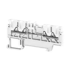 0.0.0.3.07026, Клеммник пруж.быстрозажимной (Push in), 4-х выводной, 1,5мм.кв., (белый); PYK 1,5MС
