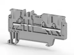 0.0.0.3.07039, Клеммник пруж.быстрозажимной (Push in), 3-х выводной, 1,5мм.кв., (серый); PYK 1,5ME