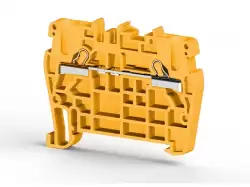 0.0.0.3.07103, Клеммник пружинный быстрозажимной (Push in), 2,5 мм.кв. (желтый); PYK2,5