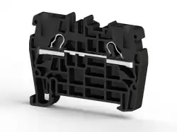 0.0.0.3.07115, Клеммник пружинный быстрозажимной (Push in), 4 мм.кв. (черный); PYK4