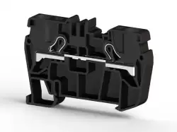 0.0.0.3.07125, Клеммник пружинный быстрозажимной (Push in), 6 мм.кв. (черный); PYK6