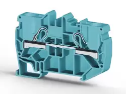 0.0.0.3.07131, Клеммник пружинный быстрозажимной (Push in), 10 мм.кв. (синий); PYK10