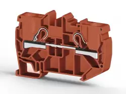 0.0.0.3.07134, PКлеммник пружинный быстрозажимной (Push in), 10 мм.кв. (красный); PYK10