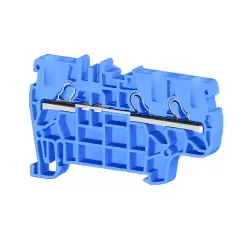 0.0.0.3.07221, Клеммник пруж.быстрозажимной (Push in), 3-х выводной, 4мм.кв., (синий); PYK 4E