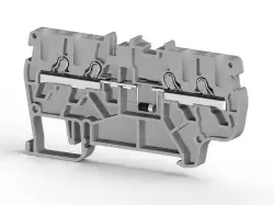 0.0.0.3.07449, Клеммник пруж.быстрозажимной (Push in), 4-х выводной, 2,5мм.кв., (серый); PYK 2,5СD