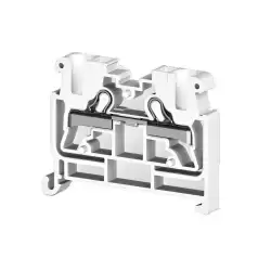 0.0.0.3.07496, Миниклеммник пруж. быстрозажимной (Push in), 2,5 мм.кв., на din-рейку 35 мм,  (белый); B562PYKMR 2,5