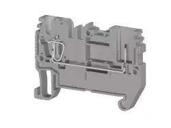 0.0.0.3.10129, Двухполюсовая пружинно-зажимная клемма CTP 2,5 (серый)