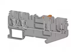 0.0.0.3.10159, Трехполюсная пружинно-зажимная клемма СTP 2,5EA (серый)