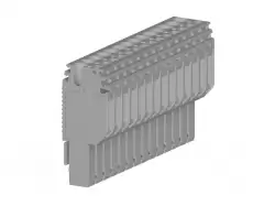 0.0.0.3.10339, Штекерная вставка SG-PT 2,5/14 (серая) 14 размыкателей