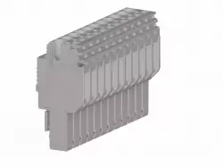 0.0.0.3.10499, Штекерная вставка SG-PT 2,5CS/12 (Серая)