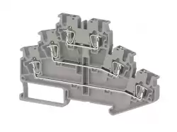 0.0.0.3.11549, Пружинная клемма серии  SRD 2,5-3F (Серый)