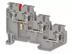 0.0.0.3.11639, Пружинная клемма серии  SRD 3SLD-NPN (Серый)