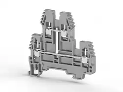 0.0.0.3.17121, Клеммник 2-х ярусный, 2,5 мм.кв., с внутр.перемычкой, (синий);  PIK2,5NK